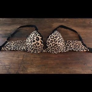 cheetah print bra
